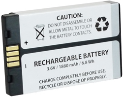 BATTERY FOR MOTOROLA DTR550 - 3.6V / 1880 mAh /  6.8 Wh / Li-Ion