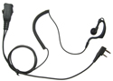 ENDURA 1 WIRE AUDIO KIT - EAR HOOK TYPE 2, PTT, KW1 FOR KENWOOD TK2170