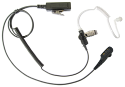 ENDURA 1 WIRE SURVEILLANCE KIT - AT DISCONNECT, PTT, HY4 FOR HYTERA PD702