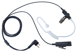 ENDURA 2 WIRE SURVEILLANCE KIT - PALM MIC, FOR MOTOROLA CP200