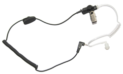 ENDURA LISTEN ONLY SURVEILLANCE STYLE HEADSET - 2.5 mm / 90 DEGREE CONNECTOR