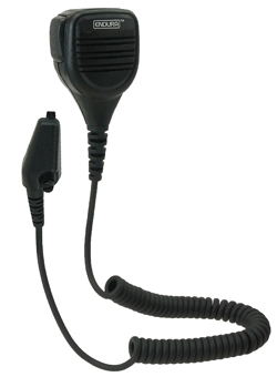 ENDURA SPEAKER MIC - 4.5 mm CABLE, ROTATING CLIP, KW2 FOR KENWOOD NX200