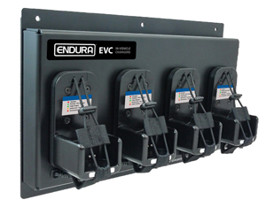 ENDURA RUGGED 4-UNIT IN-VEHICLE CHARGER FOR BK TECHNOLOGIES BKR5000