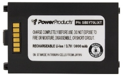 BATTERY FOR SYMBOL MC70 - 3.7V / 3900 mAh / 14.4 Wh / Li-Ion